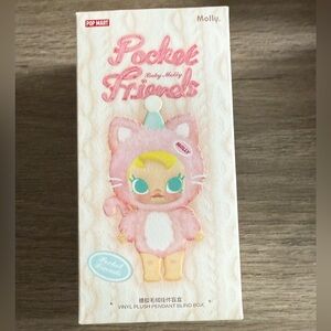 NWT/NIB POP MART Baby Molly Pocket Friends Series-Vinyl Plush Pendant Blind Box